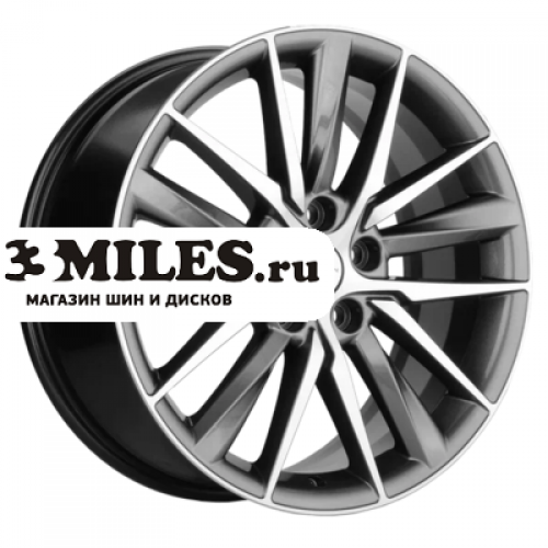 Диск 8x18 5x112 ET39 D66.6 Khomen Wheels KHW1807 (A6/Q5) Gray-FP