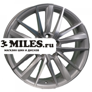 Диск 8x18 5x114.3 ET50 D60.1 Khomen Wheels KHW1807 (Camry NEW) F-Silver-FP