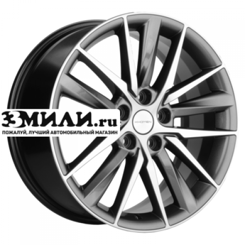 Диск 8x18 5x114.3 ET50 D60.1 Khomen Wheels KHW1807 (Camry NEW) Gray-FP