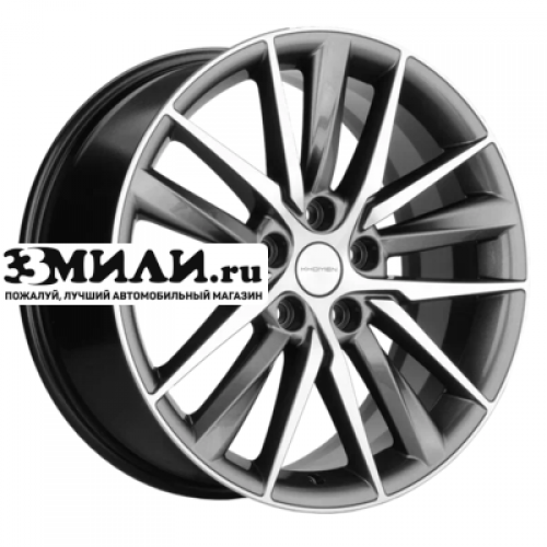 Диск 8x18 5x108 ET47 D60.1 Khomen Wheels KHW1807 (Chery Tiggo 8/8 Pro) Gray-FP