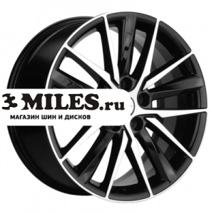 Диск 8x18 5x108 ET36 D65.1 Khomen Wheels KHW1807 (Exeed TXL) Black-FP