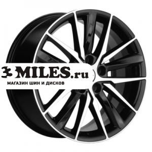 Диск 8x18 5x114.3 ET45 D67.1 Khomen Wheels KHW1807 (Mazda CX-9) Black-FP