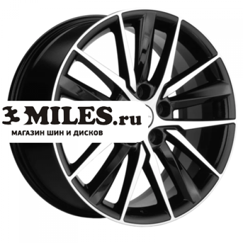 Диск 8x18 5x112 ET48 D57.1 Khomen Wheels KHW1807 (Passat) Black-FP