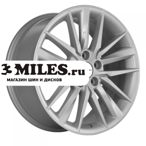 Диск 8x18 5x108 ET46 D63.4 Khomen Wheels KHW1807 (Tugella/Jaguar XF/F-Pace) F-Silver