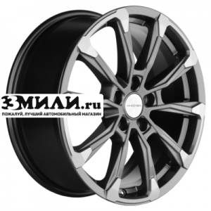 Диск 7.5x18 5x108 ET47 D60.1 Khomen Wheels KHW1808 (Chery Tiggo 8/8 Pro) Gray-FP