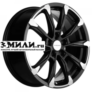 Диск 7.5x18 5x108 ET35 D65.1 Khomen Wheels KHW1808 (Exeed TXL) Black-FP
