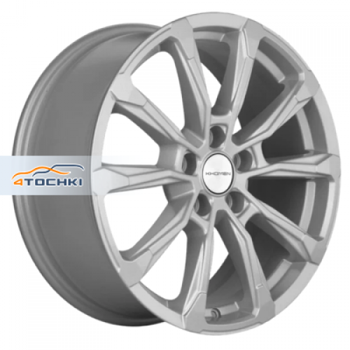 Диск 7.5x18 5x114.3 ET53 D54.1 Khomen Wheels KHW1808 (Geely Coolray) F-Silver
