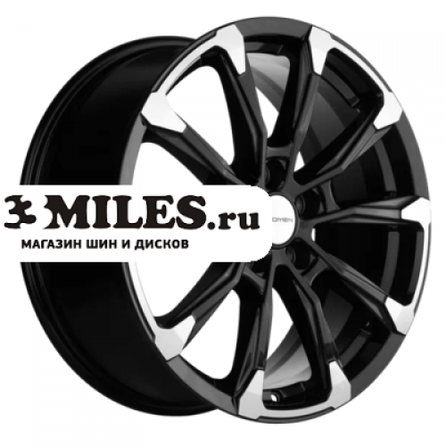 Диск 7.5x18 5x114.3 ET40 D64.1 Khomen Wheels KHW1808 (Haval F7/F7x) Black-FP