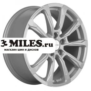 Диск 7.5x18 5x114.3 ET37 D66.5 Khomen Wheels KHW1808 (Jolion) F-Silver