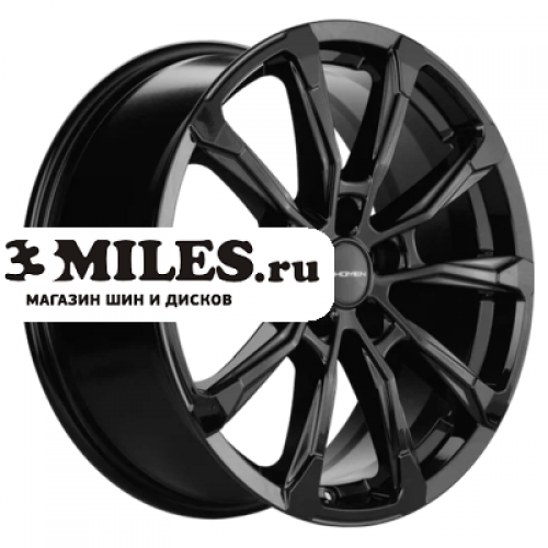 Диск 7.5x18 5x114.3 ET50 D67.1 Khomen Wheels KHW1808 (K5/Santafe) Black