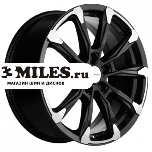 Диск 7.5x18 5x112 ET43 D57.1 Khomen Wheels KHW1808 (Kodiaq) Black-FP