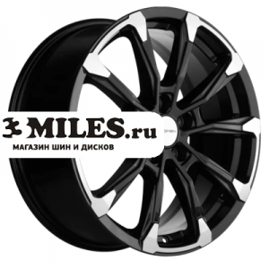 Диск 7.5x18 5x114.3 ET35 D60.1 Khomen Wheels KHW1808 (Lexus NX) Black-FP