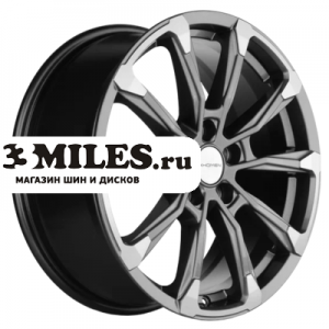 Диск 7.5x18 5x114.3 ET50 D66.1 Khomen Wheels KHW1808 (Murano) Gray-FP