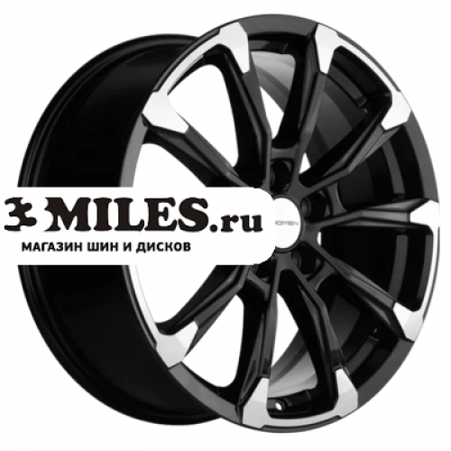 Диск 7.5x18 5x114.3 ET38 D67.1 Khomen Wheels KHW1808 (Outlander) Black-FP