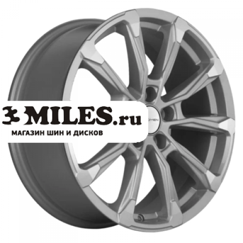 Диск 7.5x18 5x114.3 ET38 D67.1 Khomen Wheels KHW1808 (Outlander) F-Silver-FP