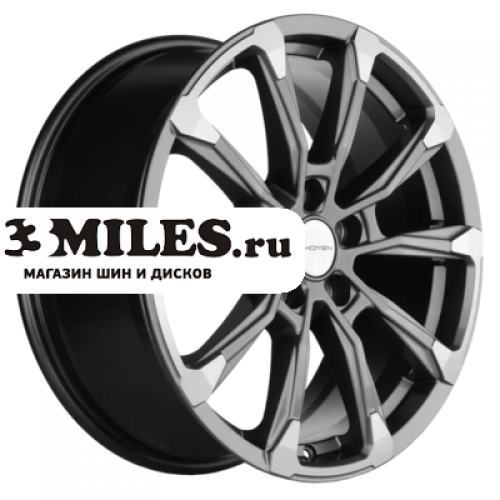 Диск 7.5x18 5x114.3 ET38 D67.1 Khomen Wheels KHW1808 (Outlander) Gray-FP