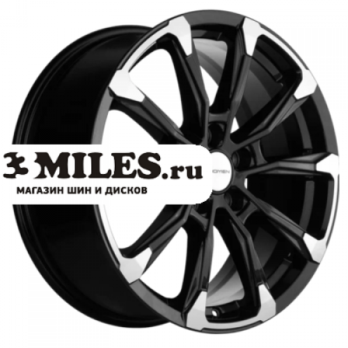 Диск 7.5x18 5x114.3 ET45 D60.1 Khomen Wheels KHW1808 (RAV4) Black-FP