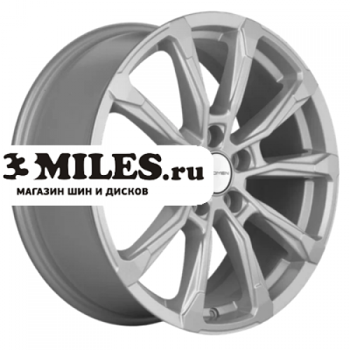 Диск 7.5x18 5x108 ET46 D63.4 Khomen Wheels KHW1808 (Tugella/Jaguar XF/F-Pace) F-Silver