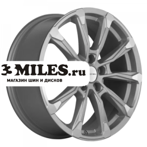 Диск 7.5x18 5x114.3 ET45 D67.1 Khomen Wheels KHW1808 (Xceed/CX-5/Mazda3) F-Silver-FP