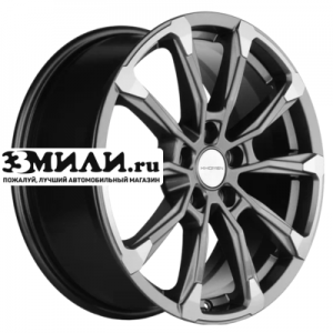 Диск 7.5x18 5x114.3 ET45 D67.1 Khomen Wheels KHW1808 (Xceed/CX-5/Mazda3) Gray-FP