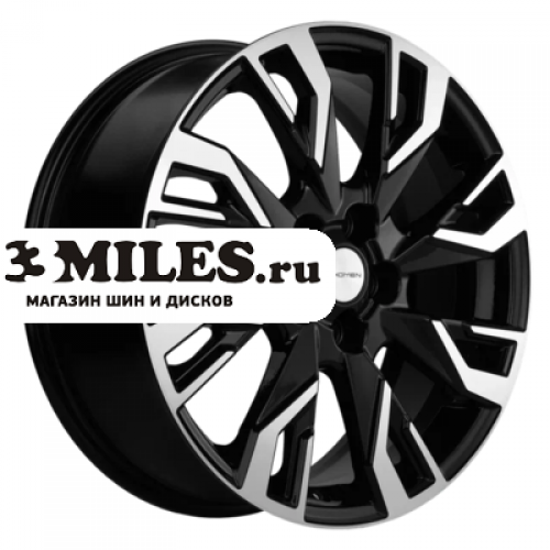Диск 7x18 5x108 ET40 D60.1 Khomen Wheels KHW1809 (Chery Tiggo) Black-FP