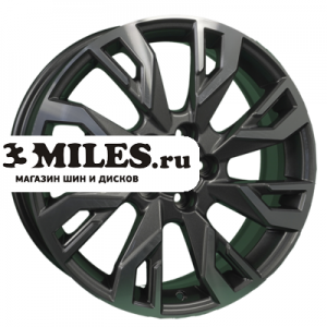 Диск 7x18 5x108 ET33 D60.1 Khomen Wheels KHW1809 (Chery Tiggo 4) Gray-FP