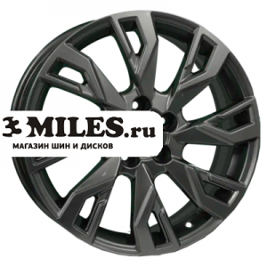 Диск 7x18 5x114.3 ET37 D66.5 Khomen Wheels KHW1809 (Jolion) Dark Chrome