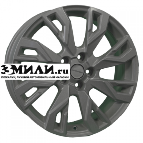 Диск 7x18 5x114.3 ET37 D66.5 Khomen Wheels KHW1809 (Haval Jolion) F-Silver