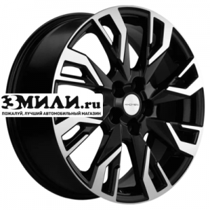 Диск 7x18 5x108 ET36 D65.1 Khomen Wheels KHW1809 (Exeed TXL) Black-FP