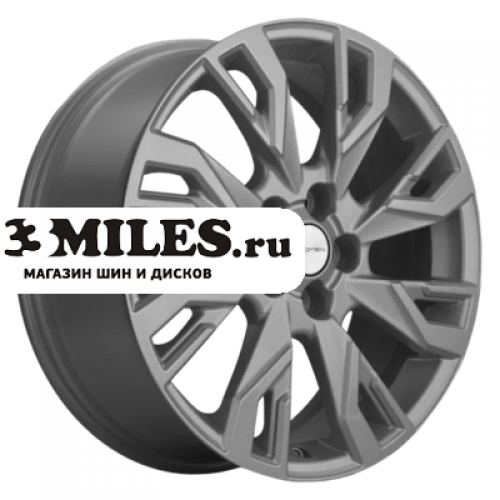 Диск 7x18 5x114.3 ET40 D66.5 Khomen Wheels KHW1809 (Haval Dargo) F-Silver