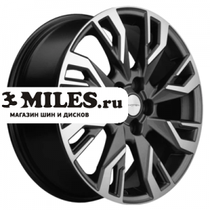 Диск 7x18 5x114.3 ET40 D66.5 Khomen Wheels KHW1809 (Haval Dargo) Gray-FP