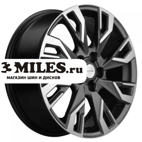 Диск 7x18 5x114.3 ET40 D66.5 Khomen Wheels KHW1809 (Haval Dargo) Gray-FP