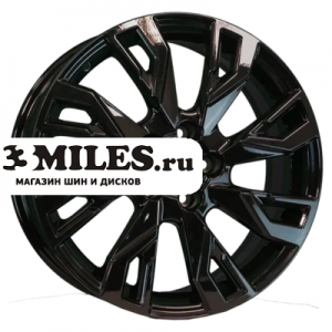 Диск 7x18 5x114.3 ET37 D66.5 Khomen Wheels KHW1809 (Haval Jolion) Black