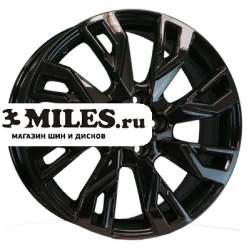 Диск 7x18 5x114.3 ET37 D66.5 Khomen Wheels KHW1809 (Haval Jolion) Black
