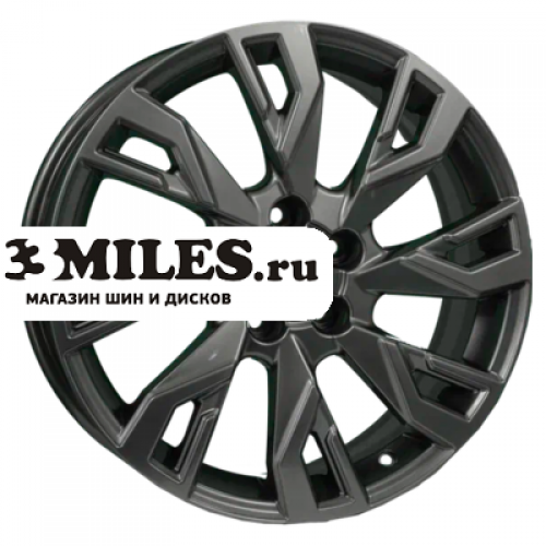 Диск 7x18 5x114.3 ET45 D60.1 Khomen Wheels KHW1809 (Jeely Atlas) Dark Chrome