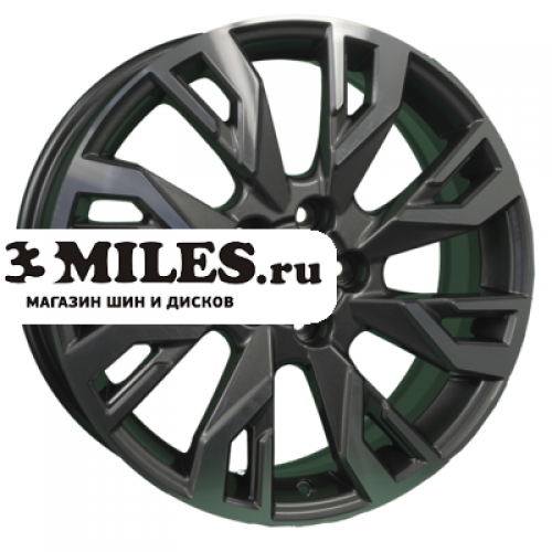Диск 7x18 5x114.3 ET45 D60.1 Khomen Wheels KHW1809 (Jeely Atlas) Gray-FP