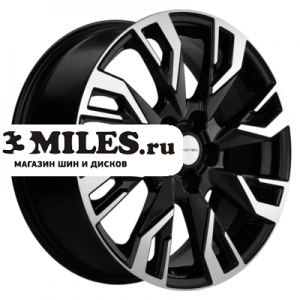 Диск 7x18 5x114.3 ET35 D60.1 Khomen Wheels KHW1809 (RAV-4) Black-FP
