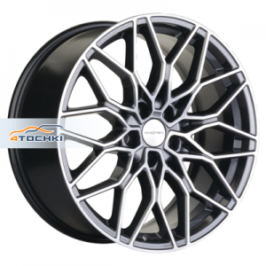 Диск 7x18 5x114.3 ET53 D54.1 Khomen Wheels KHW1813 (Geely Coolray) Gray-FP