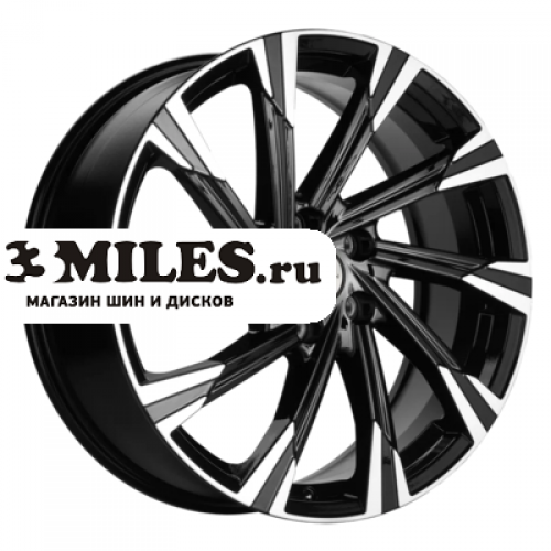Диск 7.5x19 5x114.3 ET45 D60.1 Khomen Wheels KHW1901 (Geely Atlas/Atlas Pro) Black-FP