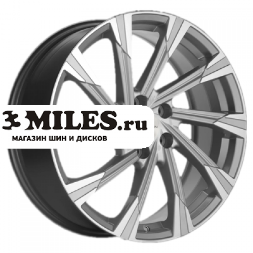 Диск 7.5x19 5x114.3 ET50.5 D67.1 Khomen Wheels KHW1901 (Kia Sportage) Brilliant Silver-FP