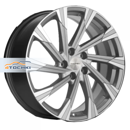Диск 7.5x19 5x112 ET43 D57.1 Khomen Wheels KHW1901 (Kodiaq/Tiguan) Brilliant Silver-FP