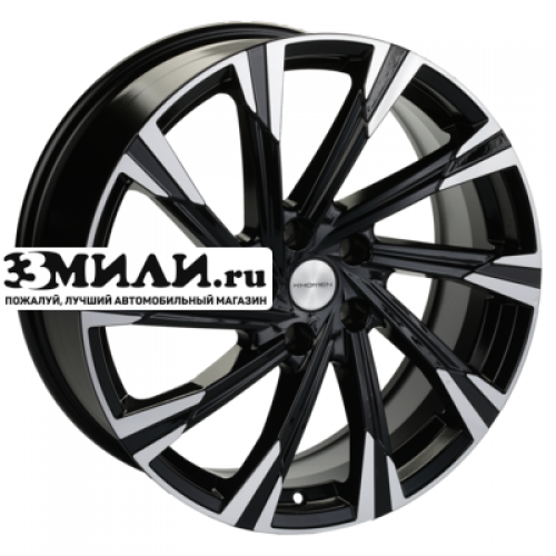 Диск 7.5x19 5x114.3 ET45 D67.1 Khomen Wheels KHW1901 (Mazda CX-5/CX8) Black-FP