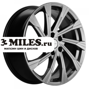 Диск 7.5x19 5x114.3 ET38 D67.1 Khomen Wheels KHW1901 (Outlander) Dark Chrome