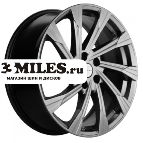 Диск 7.5x19 5x114.3 ET38 D67.1 Khomen Wheels KHW1901 (Outlander) Dark Chrome