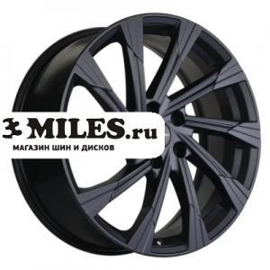 Диск 7.5x19 5x108 ET46 D63.4 Khomen Wheels KHW1901 (Tugella) Black matt