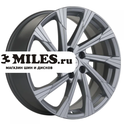 Диск 7.5x19 5x108 ET46 D63.4 Khomen Wheels KHW1901 (Tugella) Brilliant Silver