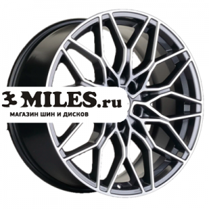 Диск 8.5x19 5x112 ET30 D66.6 Khomen Wheels KHW1902 (3/4/5/6 Front) Gray-FP