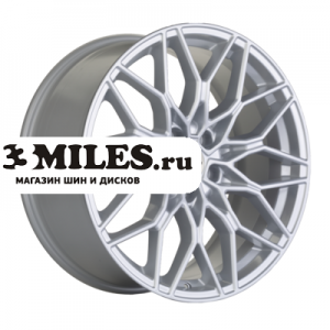 Диск 8.5x19 5x112 ET30 D66.6 Khomen Wheels KHW1902 (A 4/5/6/7 Q3-Q8) Brilliant Silver
