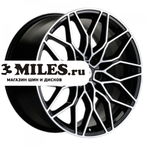 Диск 8.5x19 5x112 ET28 D66.6 Khomen Wheels KHW1902 (Toureg) Black-FP