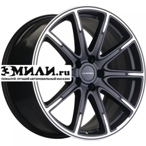 Диск 8.5x19 5x112 ET46 D66.6 Khomen Wheels KHW1903 (MB A/C/E/S Class) Black-FP matt